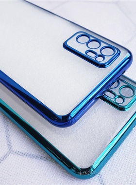 奢华电镀适用华为荣耀V30手机壳V30Pro透明套OXF镜头全包防摔软壳