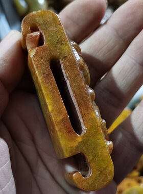 玉石原石仿古玉老玉天然岫玉汉龙