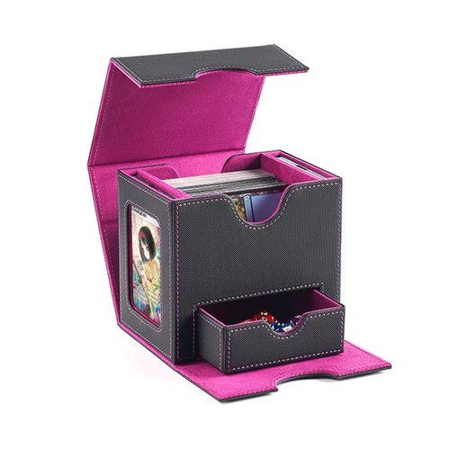 便携开窗卡盒PTCG收纳盒卡组牌盒