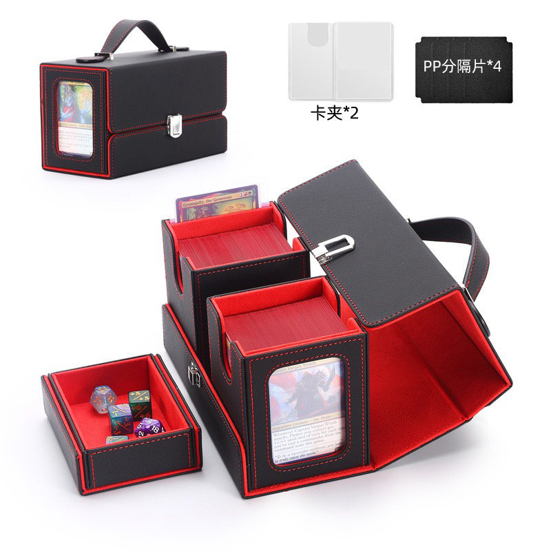 手提锁扣式卡盒卡牌收纳盒大容量宝可梦PTCG符文战场万智牌游戏王,模玩/动漫/周边/娃圈三坑/桌游,桌游配件/卡套/保护膜,淘宝优惠券,粉丝福利购,淘宝优惠卷