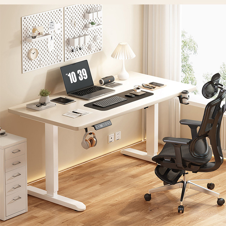 实木电动智能升降桌台式电竞桌钢木办公桌儿童学习书桌,商业/办公家具,培训桌/培训台,淘宝优惠券,粉丝福利购,淘宝优惠卷