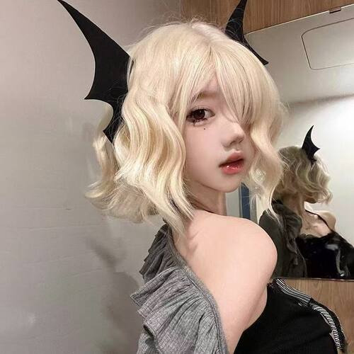 万圣节翅膀哥特小恶魔发