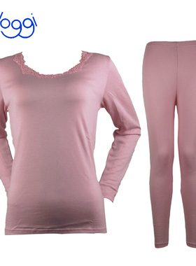 黛安芬SLOGGI圆领柔软贴身舒适秋衣秋裤保暖套装IT1720T IT1720B