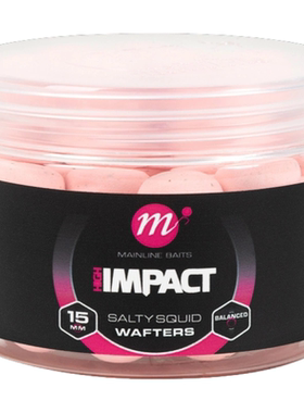英国Mainline鱿鱼平衡型欧鲤丸饵High Impact Salty Squid Wafter