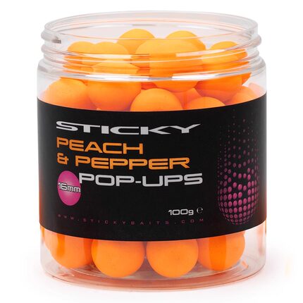 英国Sticky桃子胡椒弹出型平衡型丸饵Sticky Peach & Pepper