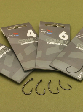 英国OMC曲柄欧鲤钩OMC COLNE-V Surrender Curve Hooks