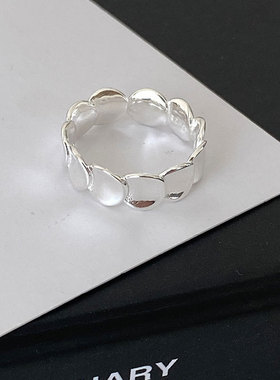 通体足银，极简轻奢百搭