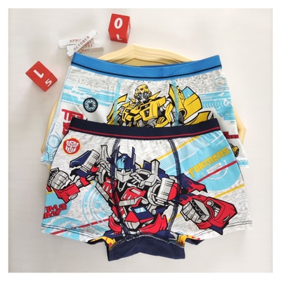 变形金刚儿童平角短裤小男孩四角裤全棉Transformers Boys' Pants