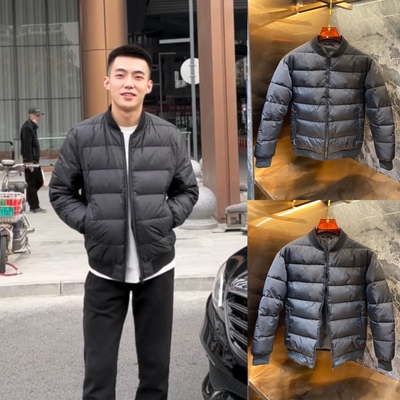 冬季新款棒球服男修身欧货棉服精神百搭潮流休闲外套网红同款棉袄