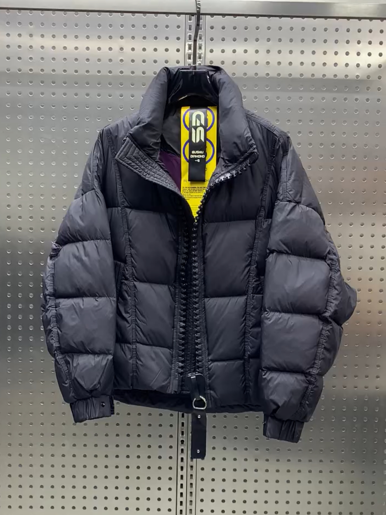 冬季工装加厚羽绒服男士潮牌