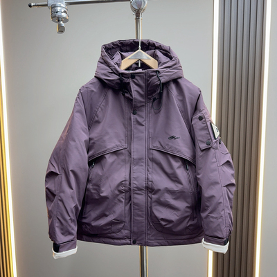 195-245g男士有帽不可拆纯色加厚