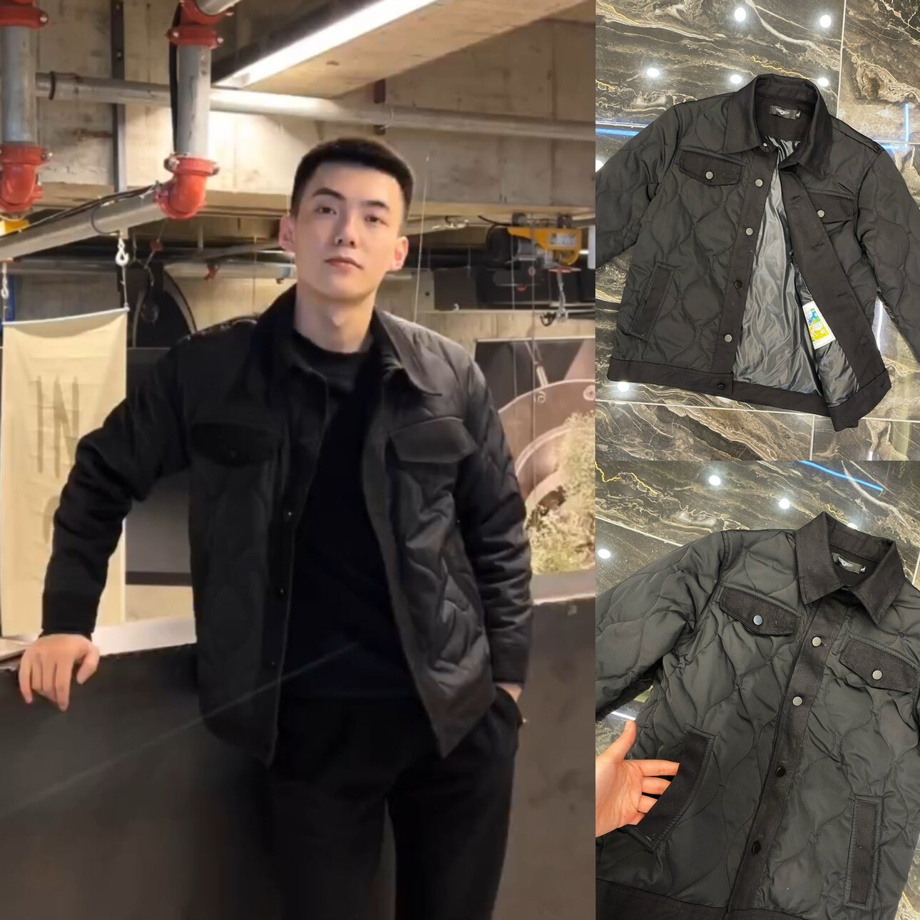 冬季新款棉服男网红同款休闲翻领加棉厚款痞帅夹克外套韩版棉衣潮