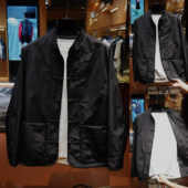 复古百搭新中式 国风外套男休闲款 式 春秋季 潮流经典 中国风盘扣夹克