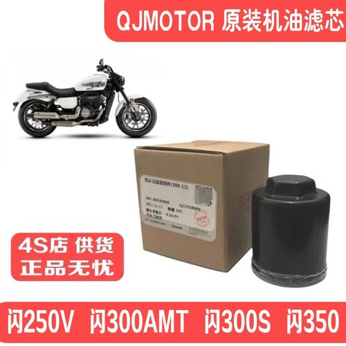 钱江闪300/闪350/闪250V机油滤芯