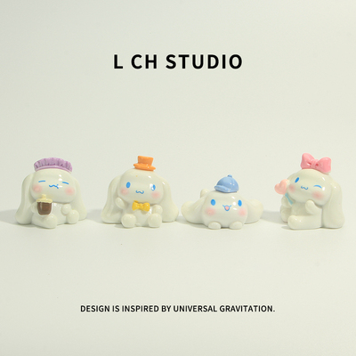 新款可爱卡通玉桂狗萌粒小公仔