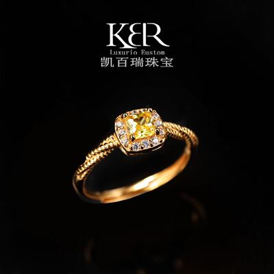 非金属合成锆石戒指 新款S925银锆石戒指简约百搭JJYL0304058