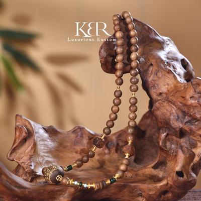 【颖有尽有】天然A货翡翠沉香项链时尚简约时尚百搭款 KBR0611001