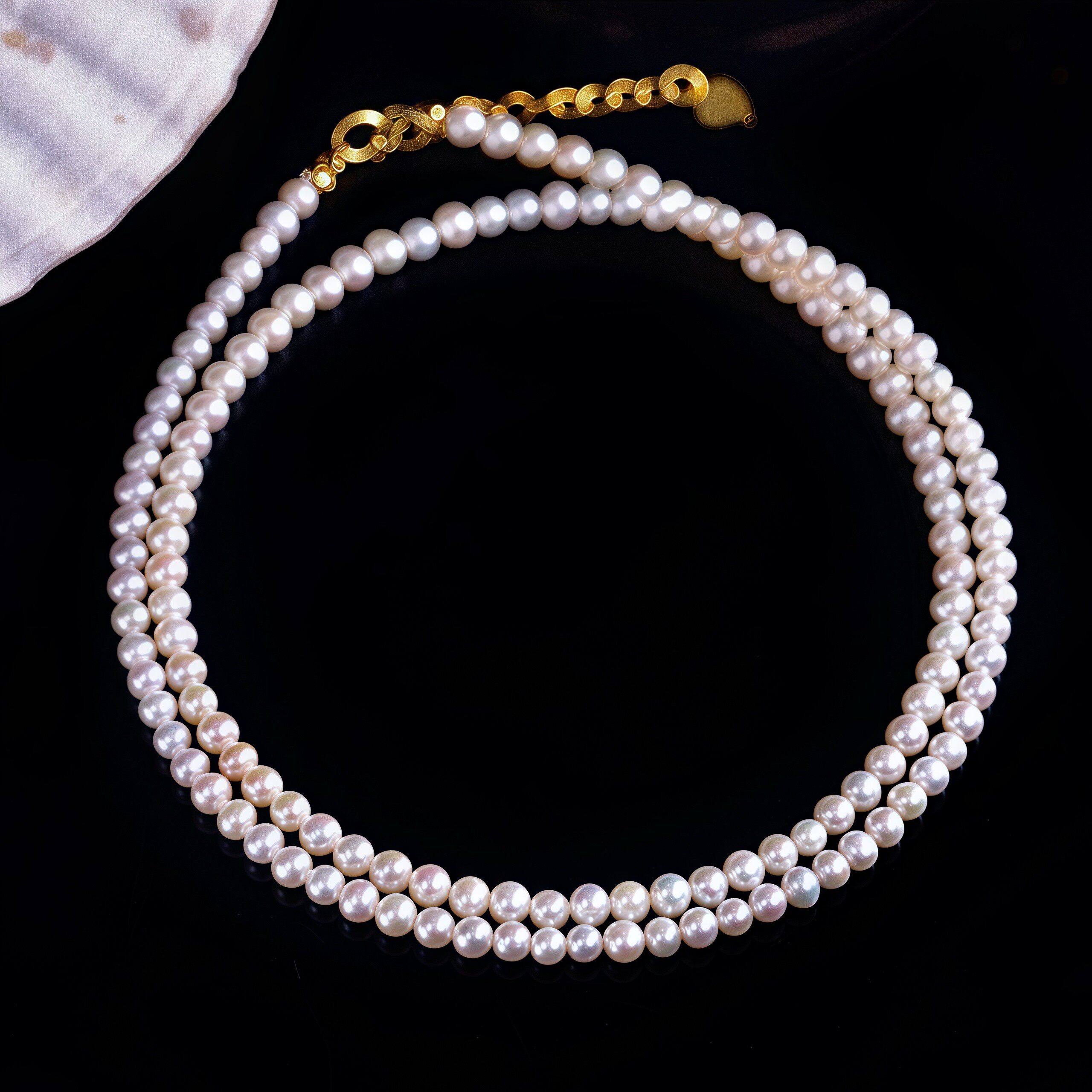 【颖有尽有】天然珍珠女神珠链小米珠项链KBR50908005