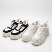 厚底增高小白鞋 玉米专享 女运动休闲板鞋