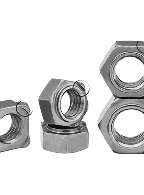 4M5M6M8M10M12M14M16国标碳钢B型四方点焊螺帽四角焊接螺母Q371厘