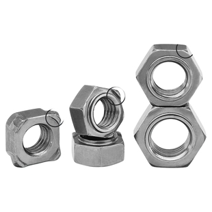 4M5M6M8M10M12M14M16国标碳钢B型四方点焊螺帽四角焊接螺母Q371厘