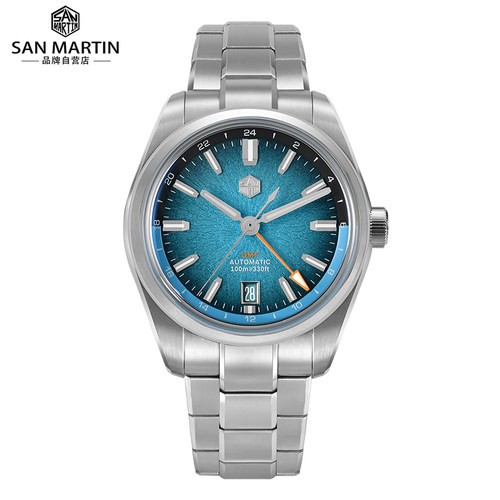 军魂手表原创设计表GMT夜光防水