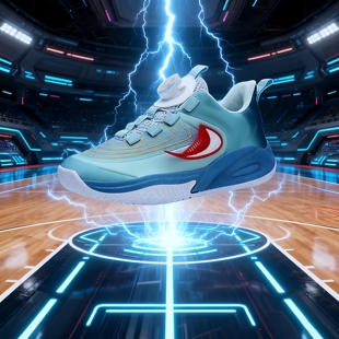 儿童篮球鞋男女童旋转扣大童鞋新款字母哥学生运动鞋专业训练球鞋