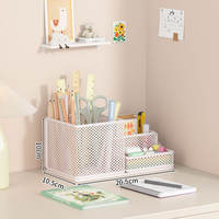 A4 desktop file rack, metal archive rack, file frame, multi-layer file storage rack, office folder storage box, bookshelf, bookstand, archive desk, stationery and supplies collection, storage rack thumbnail 2