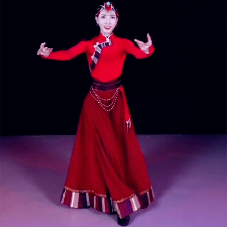 演出表演藏族舞蹈服装