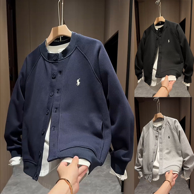 韩系百搭棒球服休闲时尚绣花卫衣