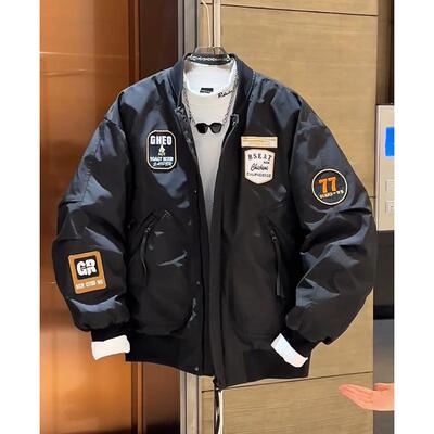 新款棒球服痞帅美式外套春秋冬季