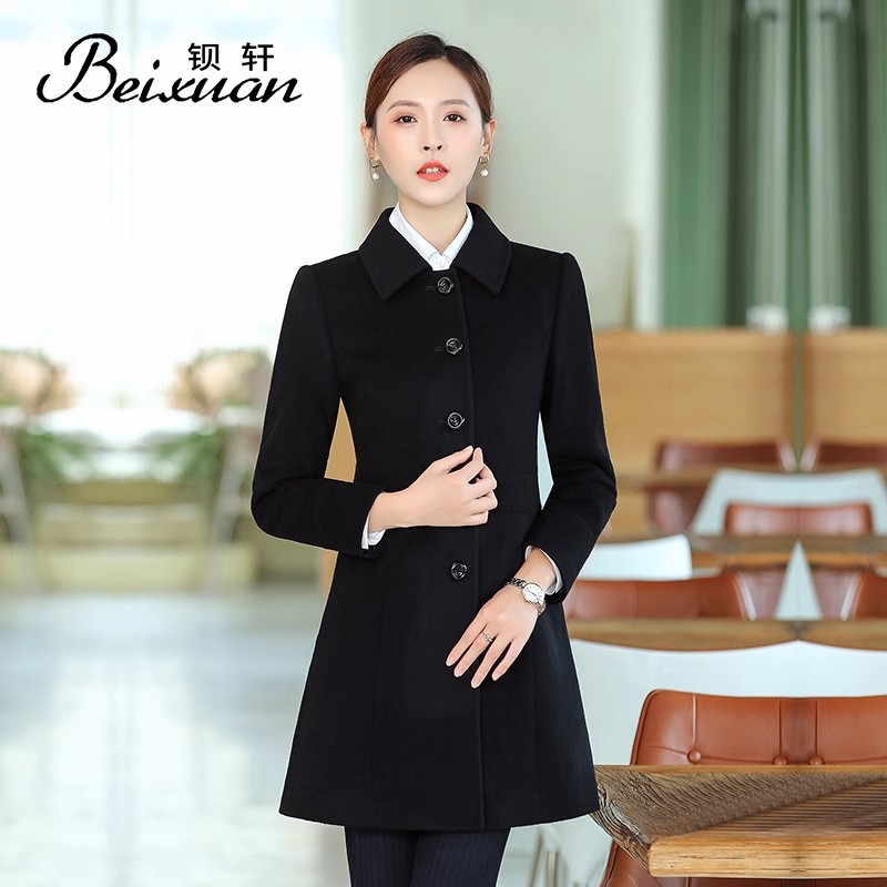 高端职业装羊毛呢子大衣