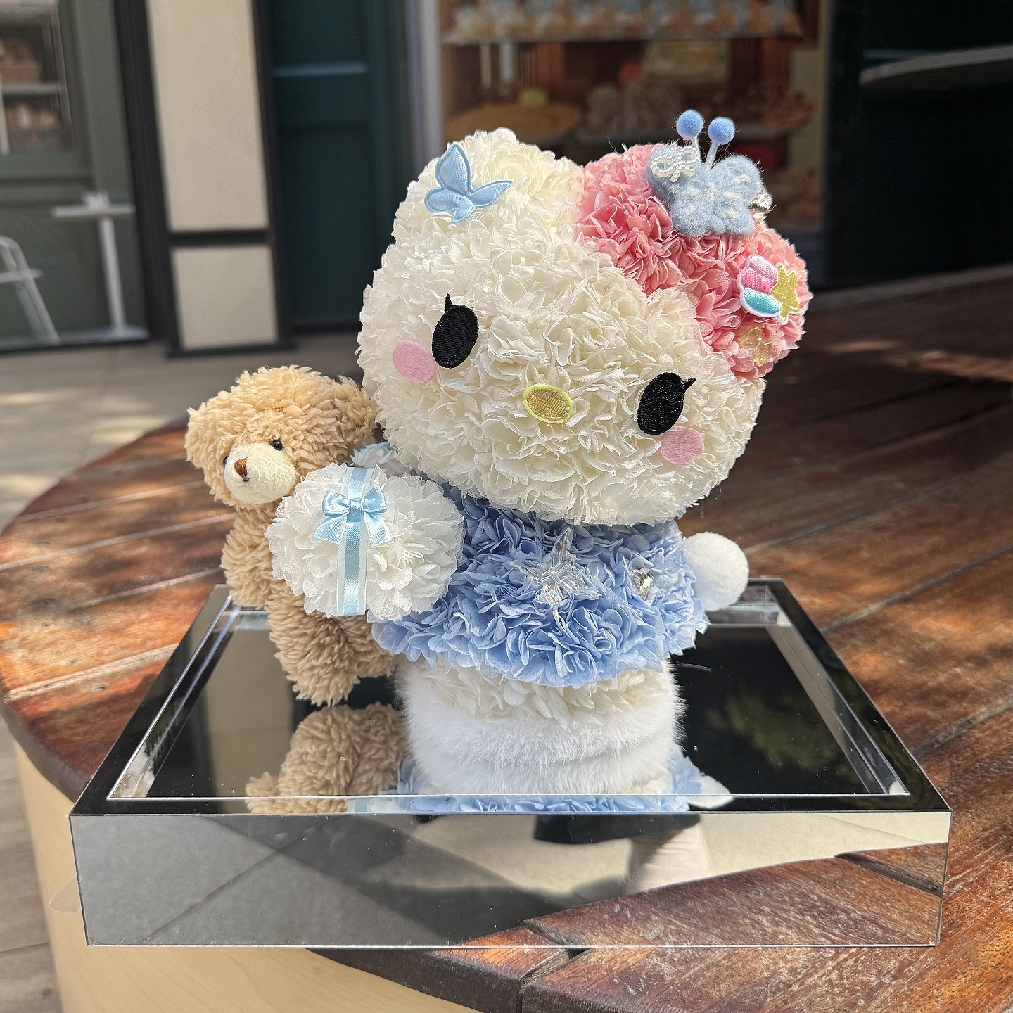 hellokitty永生花不凋谢真花礼盒哈喽KT凯蒂猫送女友闺蜜生日礼物