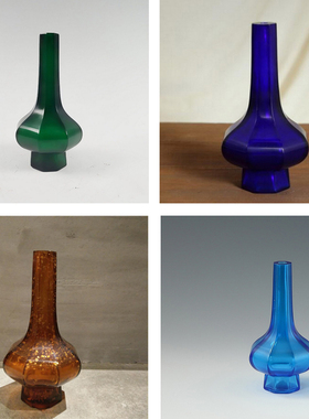 新中式风立体琉璃家居客厅工艺品