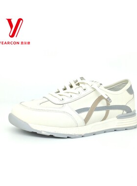 意尔康5181AD09502Y年百搭小白鞋秋季德训时尚新款女鞋拼色2025鞋