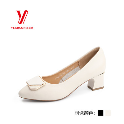意尔康专柜女鞋2025春款配裙子