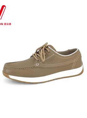 意尔康男鞋2025秋季新款真皮低帮系带复古休闲皮鞋男5113AR56316A