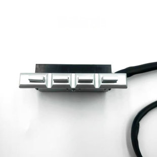 红日抽油烟机配件CXW-218-T850A开关按钮按键帽子 四键二速琴键钮