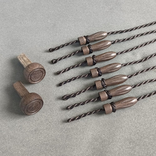 黑檀雁足琴轸入门初学者通用