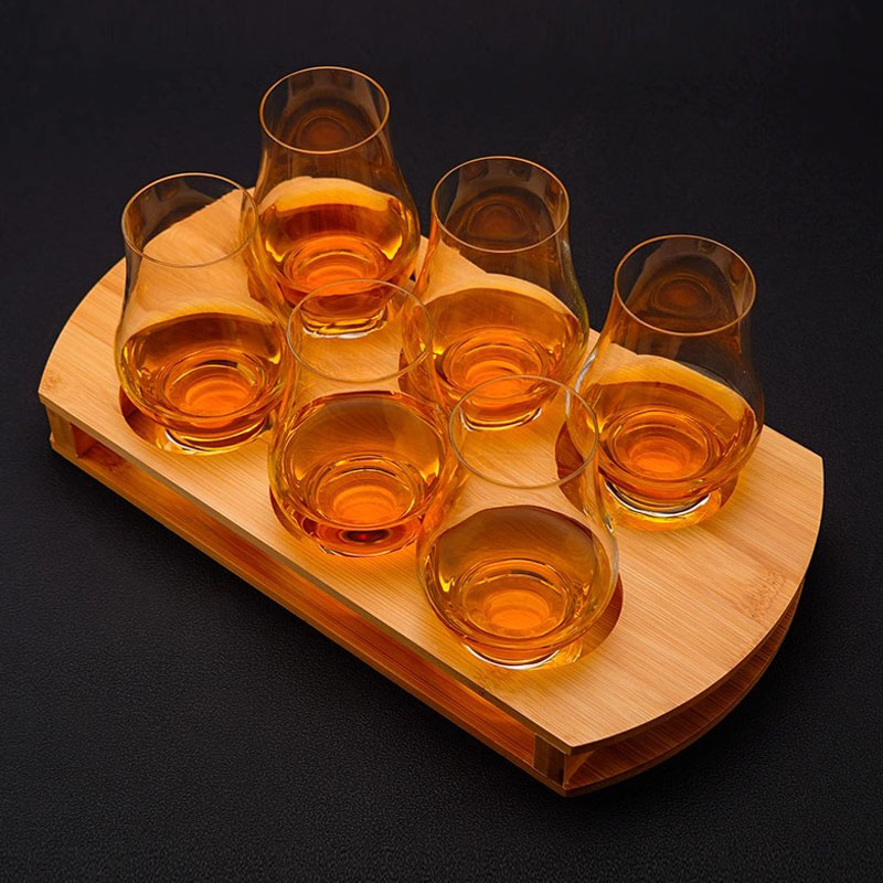 水晶玻璃威士忌酒杯闻香杯凯恩杯