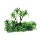 仿真椰子树林水族箱仿真水草乌龟爬虫缸宠物鱼缸造景装 饰品爬虫