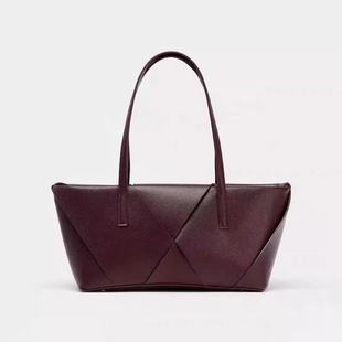 Z家2025夏季新品女包时尚百搭交织大容量拉链手提单肩包