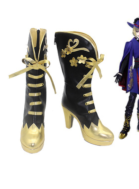 扭曲仙境cos鞋 白雪公主Vil来图定做cos鞋cosplay鞋