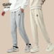 新款 泰迪爱兰男士 潮流纯色休闲运动 百搭长裤 秋季 卫裤 女士情侣韩版