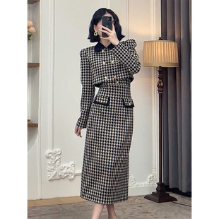 国际大牌早秋女装小香风套装裙女时尚高级感小洋装气质名媛高端两