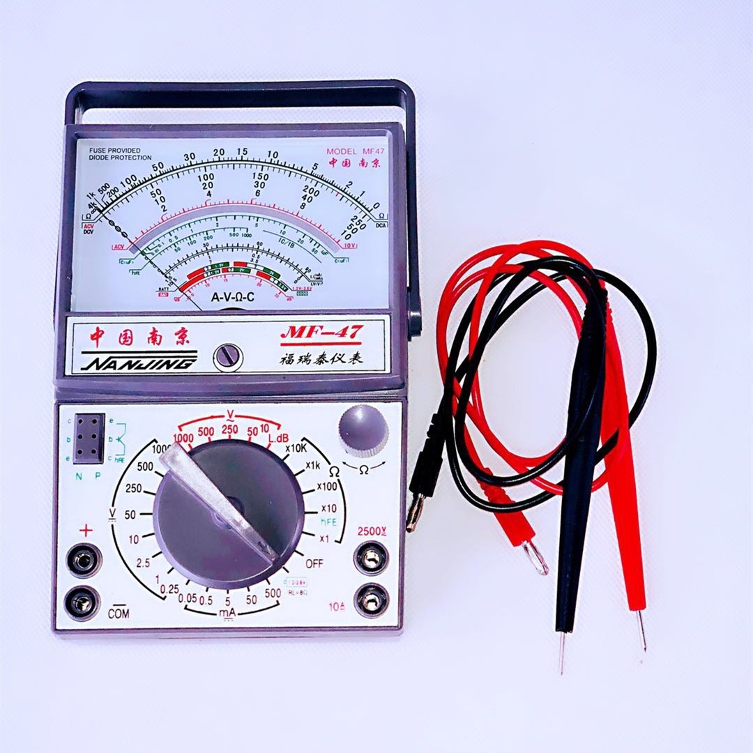 学生用多用电表指针式万用表mf47型中学物理电学实验器材教学仪器