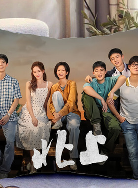 北上周边双面抱枕欧豪白鹿谢望和夏凤华带枕芯靠枕垫枕头礼物定制