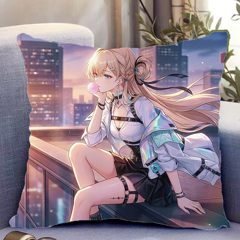 琳奈鸣潮游戏周边双面抱枕照片