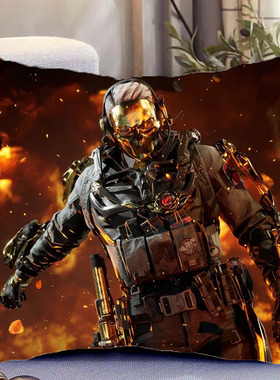 红狼三角洲行动周边双面抱枕照片带枕芯靠枕靠垫枕头套礼物可定制