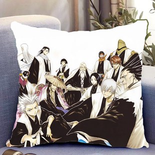死神周边双面抱枕黑崎一护井上织姬石田雨龙带枕芯靠枕垫礼物定制